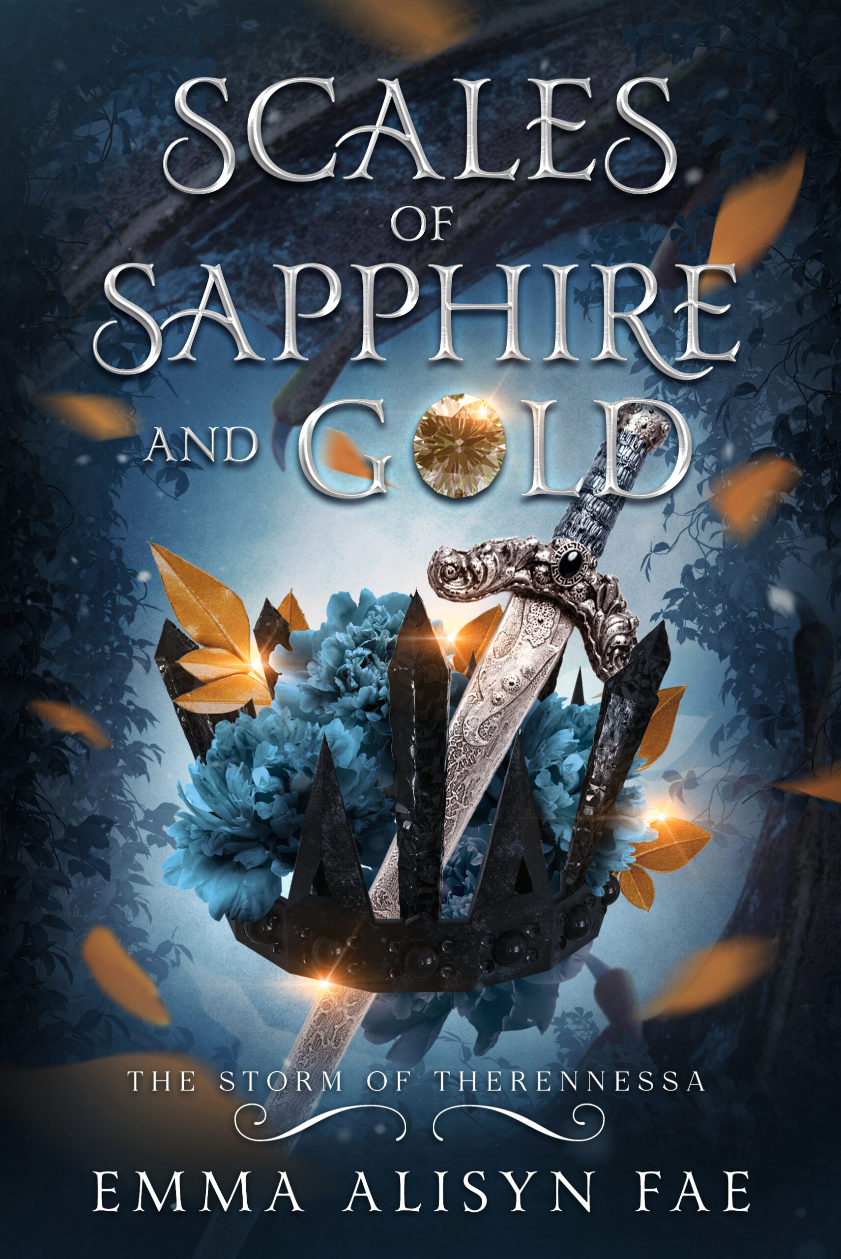 Scales of Sapphire and Gold